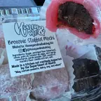 Brownie-stuffed mochi from Honey & Me Baking