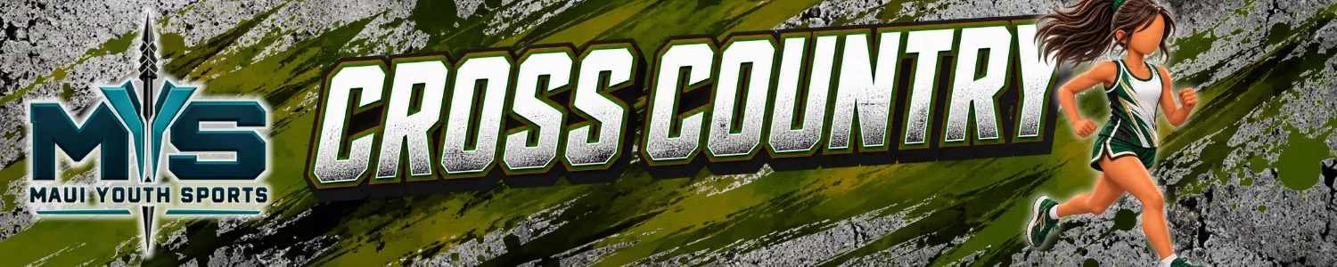 Cross Country — Maui Youth Sports banner